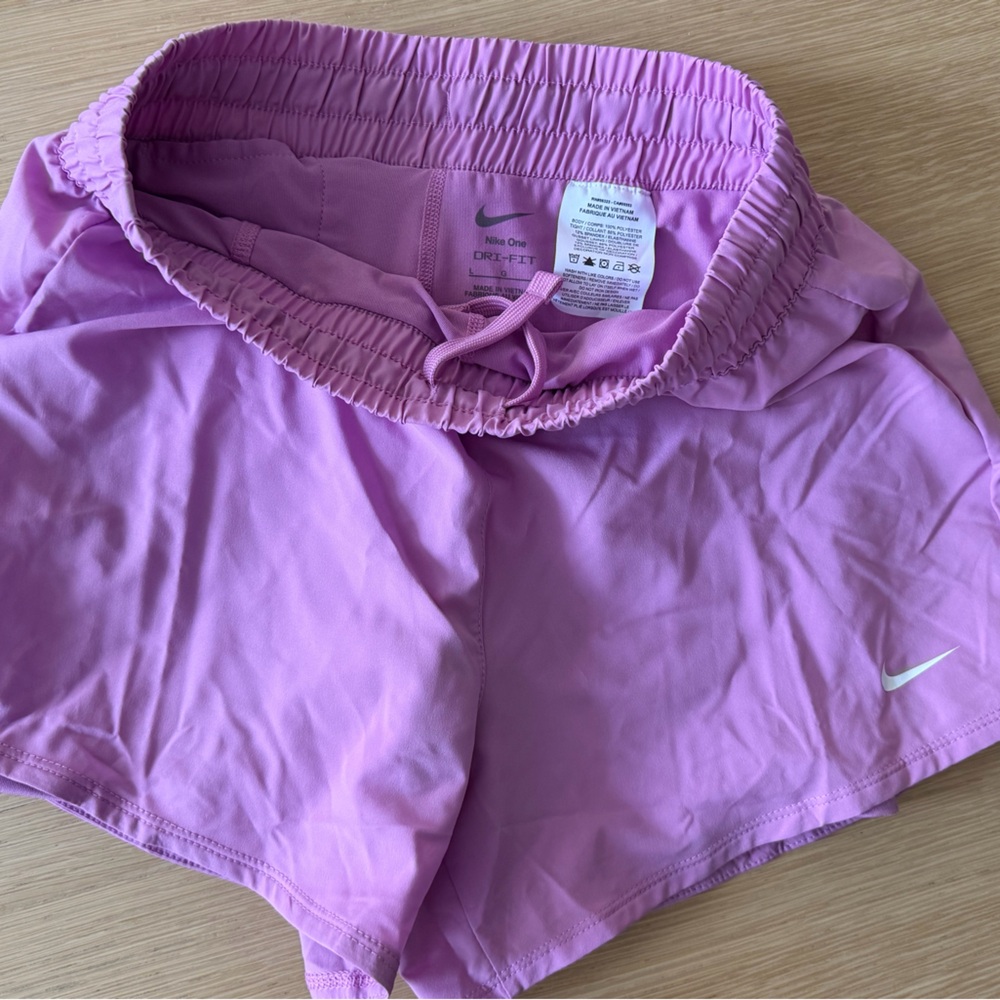 Nike Girls' Lilac Athletic Shorts
